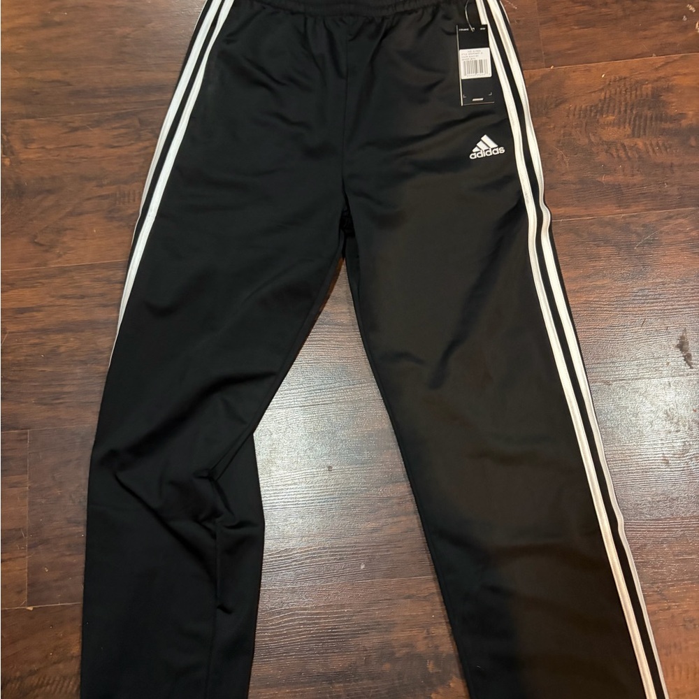 Adidas Kids Black Track Pants  Brand New with Tags  XL (18/20)